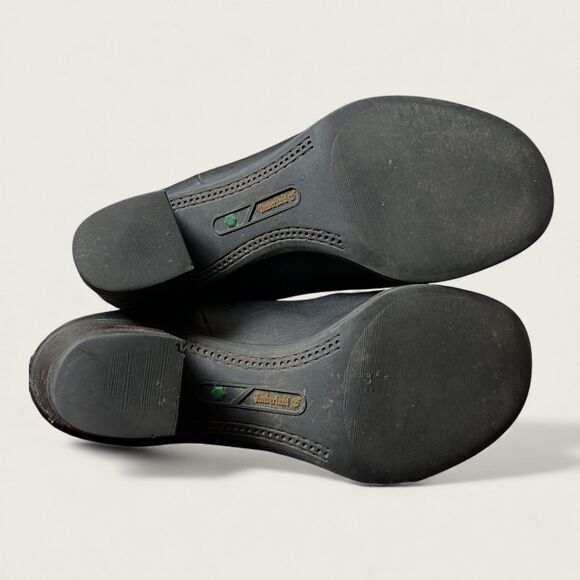 Women's Timberland Atlantic Heights Double Gore Chelsea Boots Black US 7.5 - Picture 7 of 14